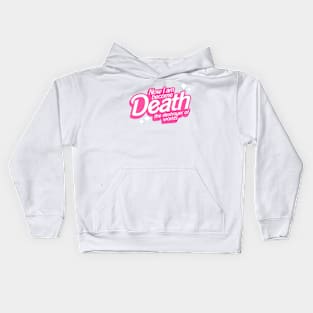 Barbie destroyer of worlds Kids Hoodie